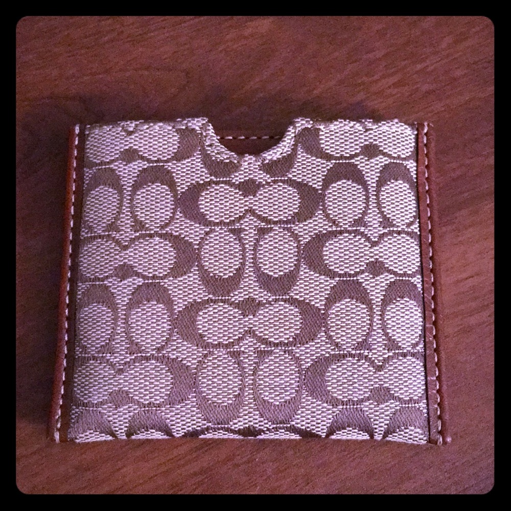 Coach small mirror